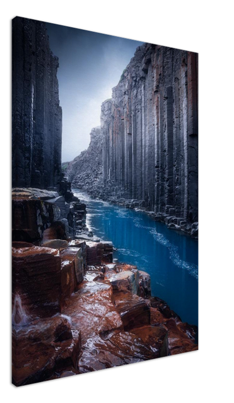 Studlagil Canyon - Basalt Columns, Iceland - Norwegian landscape photography