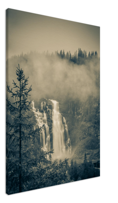 Skjervsfossen Waterfall - Voss, Western Norway - fine art photo print