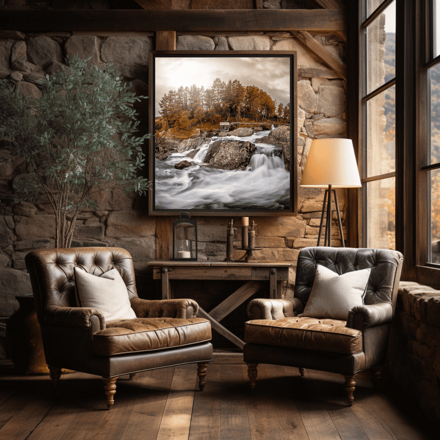 Autumn at Rondane - Old Watermill, Sollia, Norway - Norway wall art print