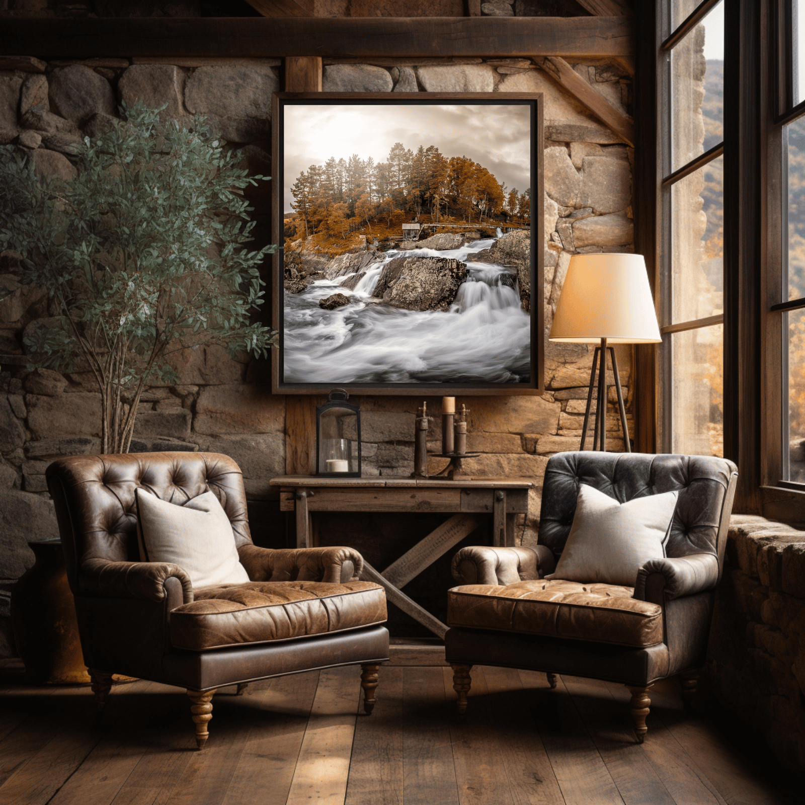Autumn at Rondane - Old Watermill, Sollia, Norway - Norway wall art print