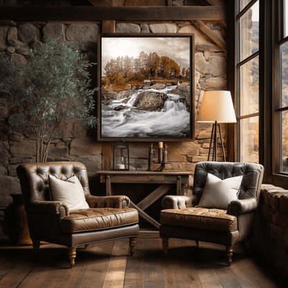 Autumn at Rondane - Old Watermill, Sollia, Norway - Norway wall art print
