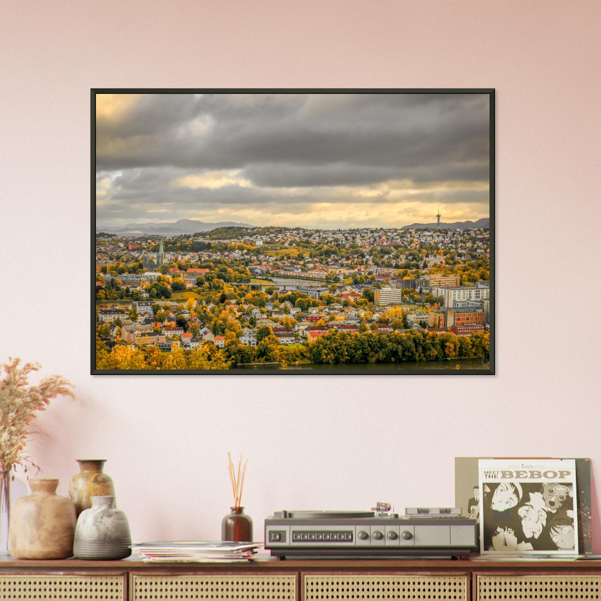 Trondheim - City View, Norway - fine art photo print