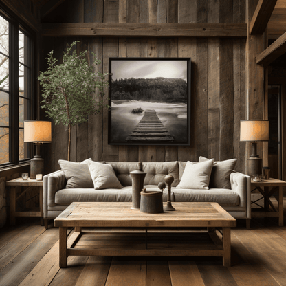 Flagefoss Waterfall - Vosso River, Voss, Norway - Norway wall art print