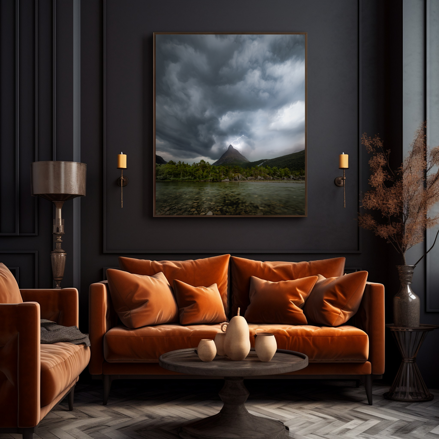 Storfossen - Powerful Waterfall, Norway - Norway wall art print