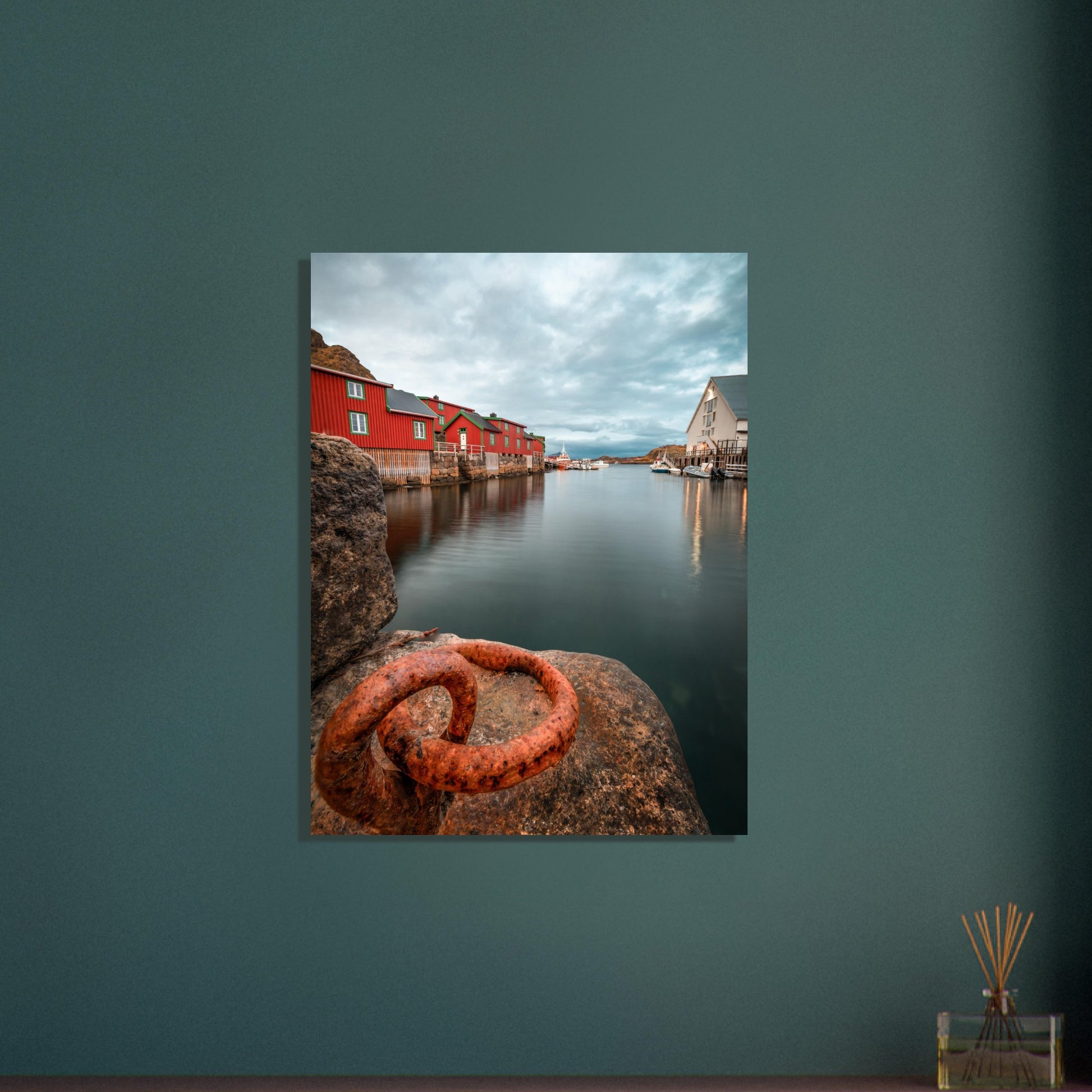 Stamsund, Lofoten - Rorbu Fishing Cabins, Northern Norway - fine art photo print