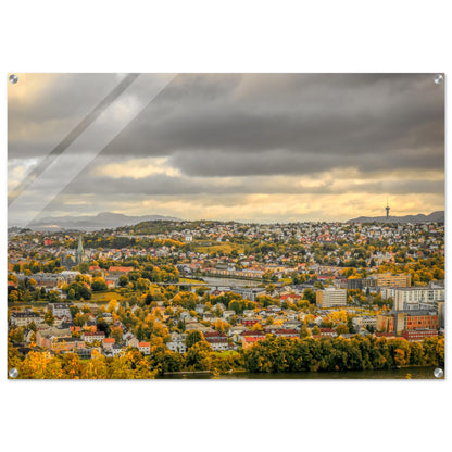 Trondheim - City View, Norway - Norway wall art print