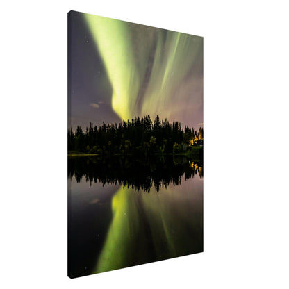 Aurora Over Blomstertjønna - Trondheim, Norway - fine art photo print