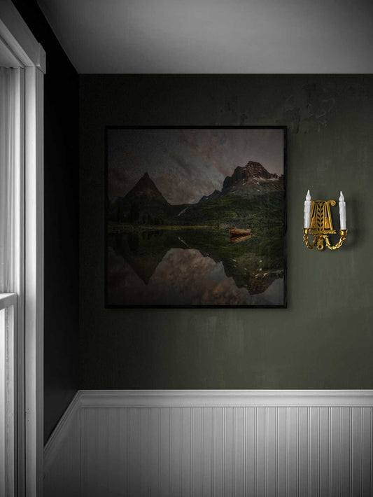 Still Water - Lake Reflection, Norway - Norway wall art print