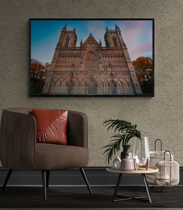 Nidaros Cathedral - Trondheim's Gothic Landmark, Norway - Norway wall art print