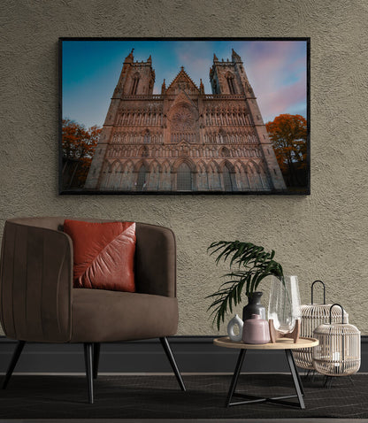 Nidaros Cathedral - Trondheim's Gothic Landmark, Norway - Norway wall art print
