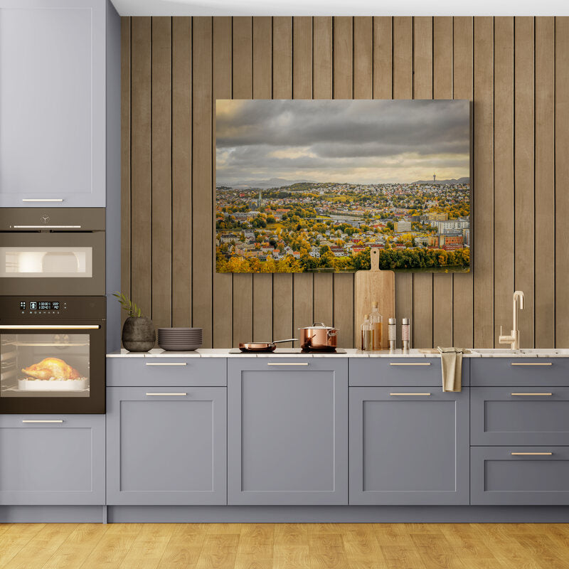 Trondheim - City View, Norway - Norway wall art print