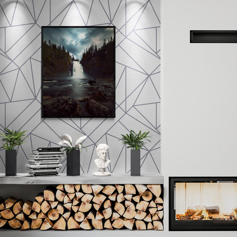 Storfossen - Waterfall, Gjemnes, Norway - Norway wall art print