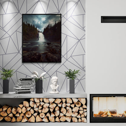 Storfossen - Waterfall, Gjemnes, Norway - Norway wall art print