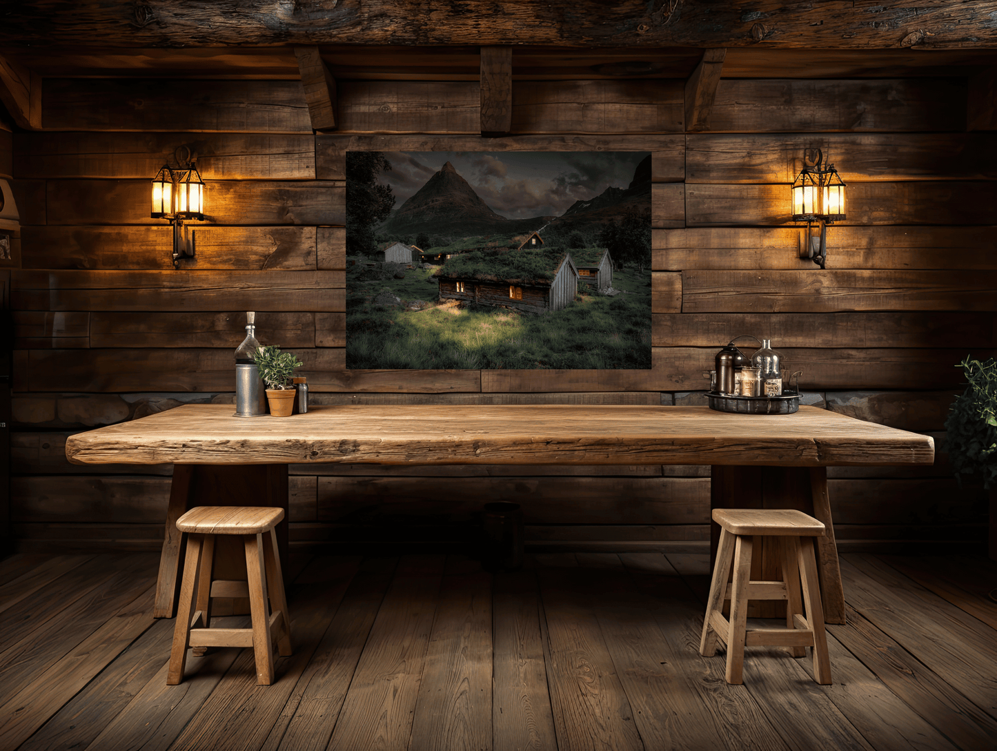 Night in Innerdalen - Dusk in Norway's Mountain Valley - Norwegian landscape photography