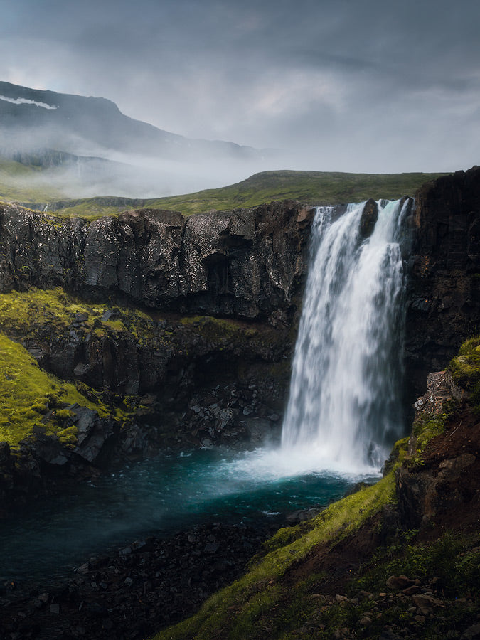 Gufufoss – The Walter Mitty Waterfall