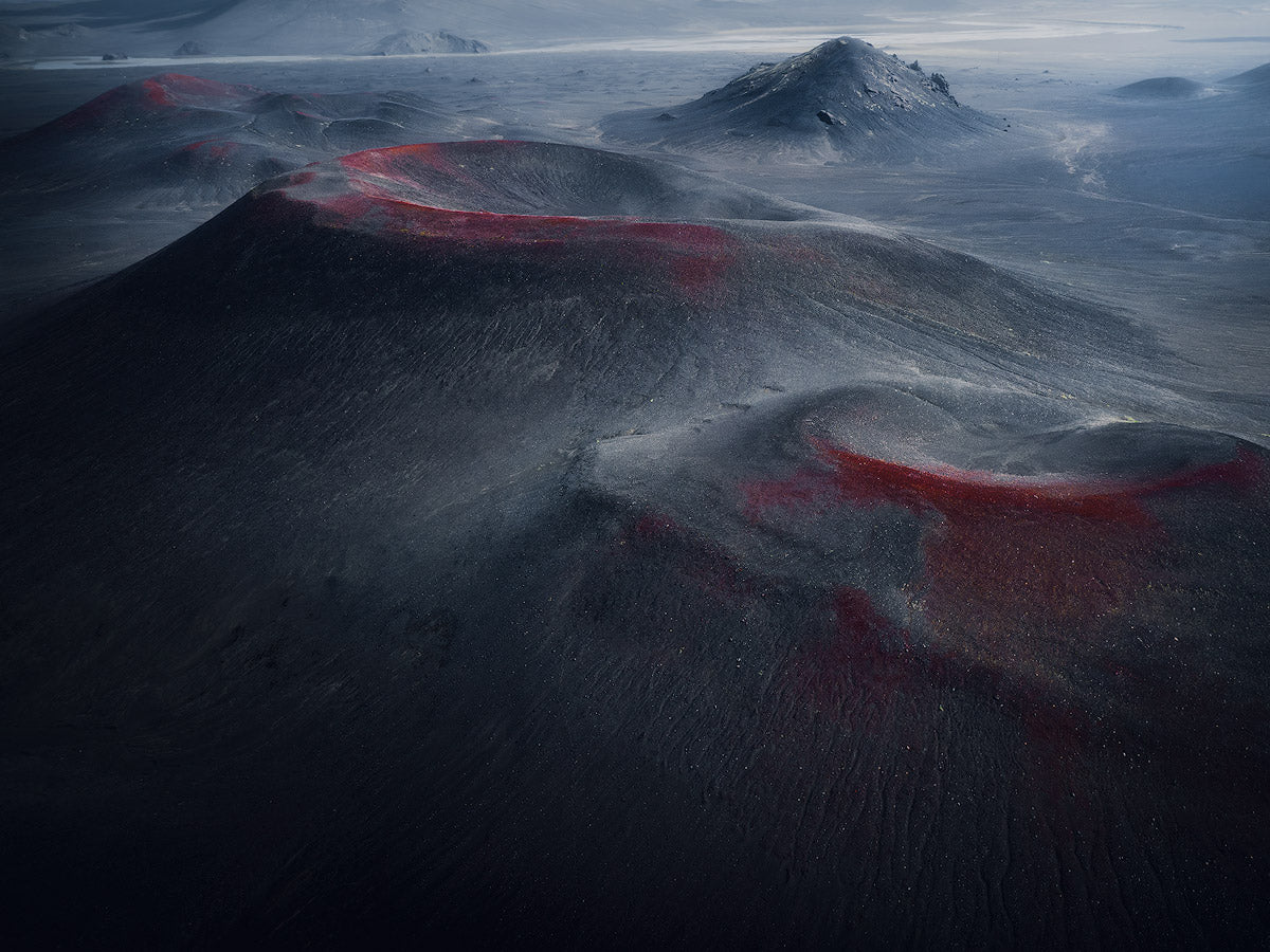 Bleeding Craters – Volcanic Red, Iceland