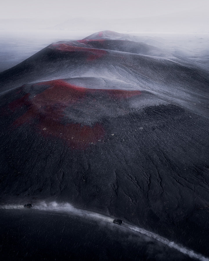Red Volcano Craters – Iceland's Highlands