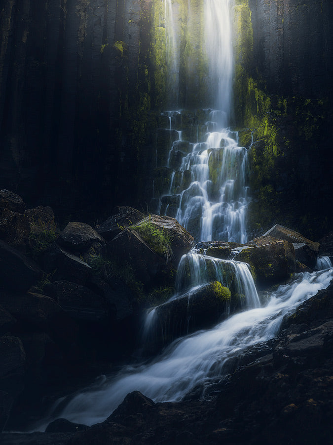 Secret Basalt Waterfall – Iceland