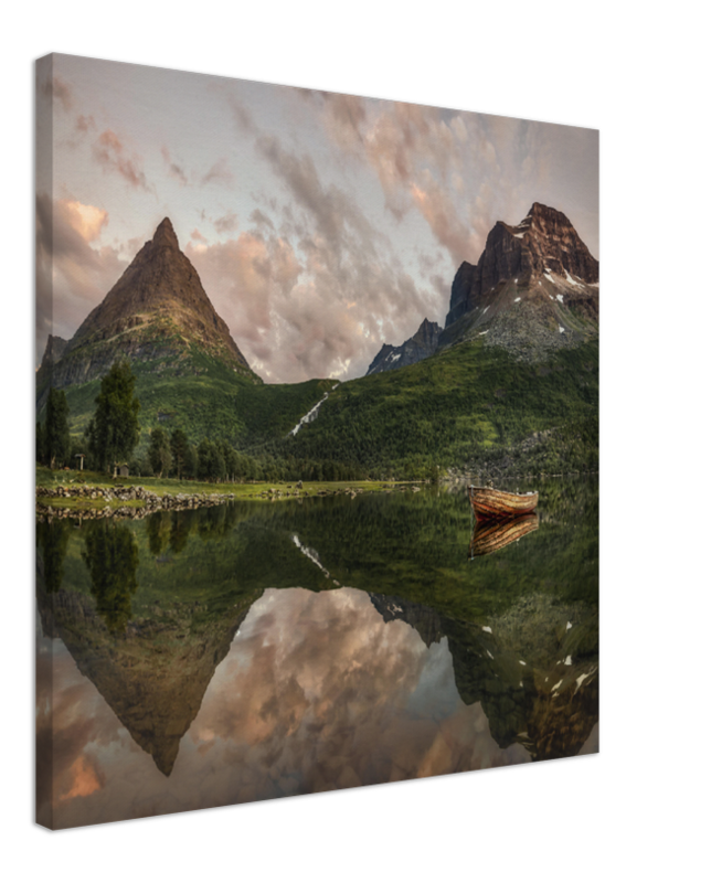 Still Water - Lake Reflection, Norway - fine art photo print