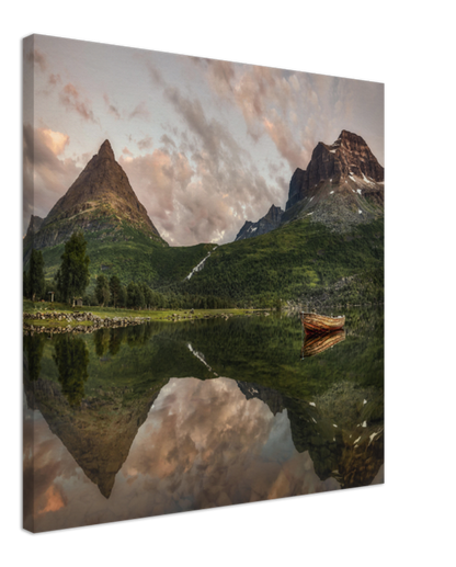 Still Water - Lake Reflection, Norway - fine art photo print
