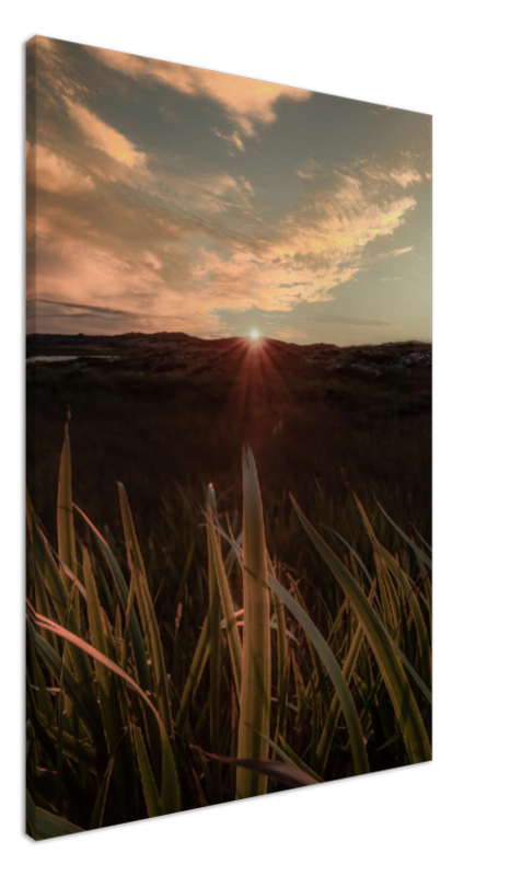 Sunset at Frøya - Final Seconds, Trøndelag, Norway - Norway wall art print
