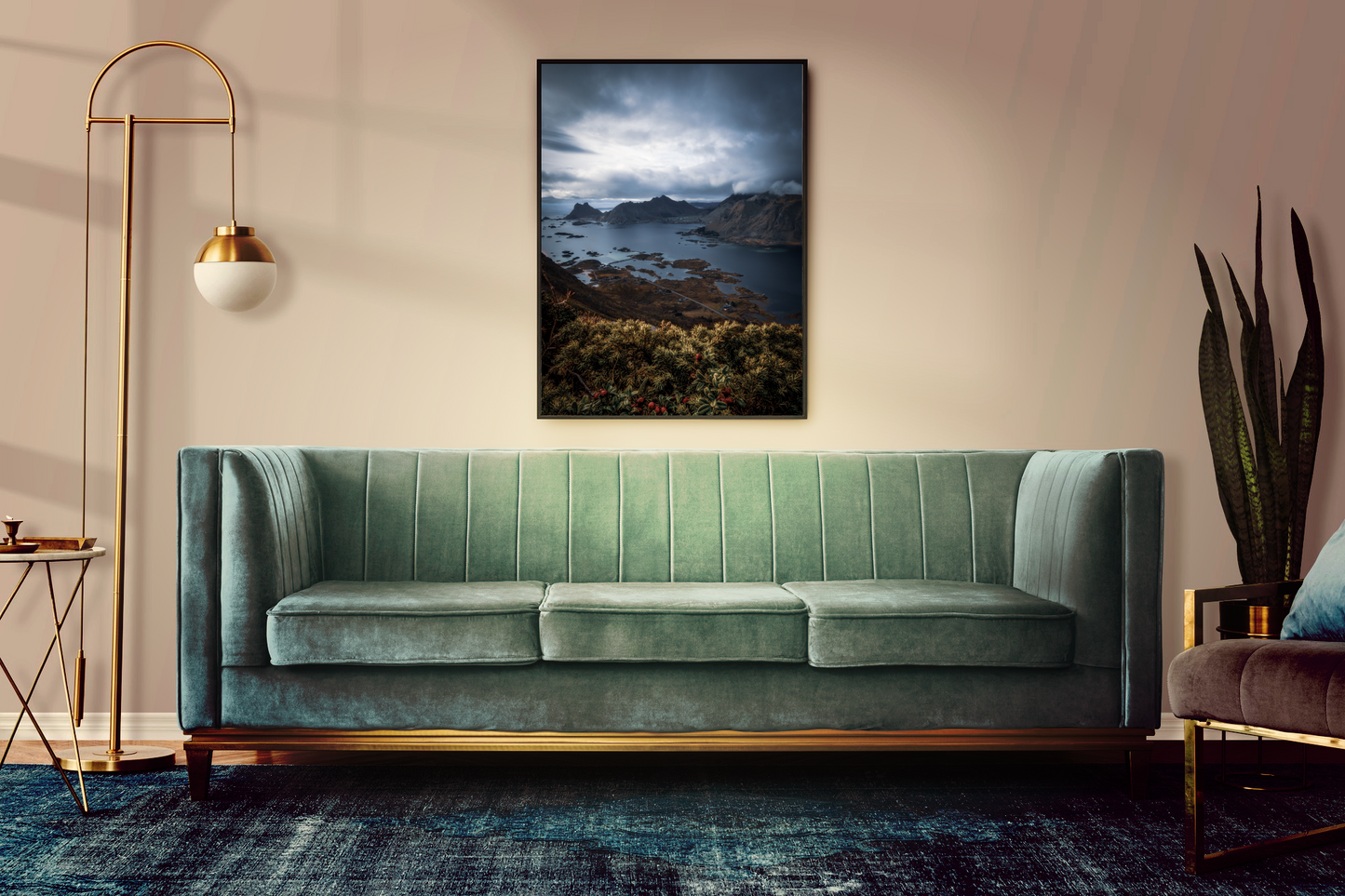 Lofoten Islands - View from Stamsundheia, Northern Norway - Norwegian landscape photography