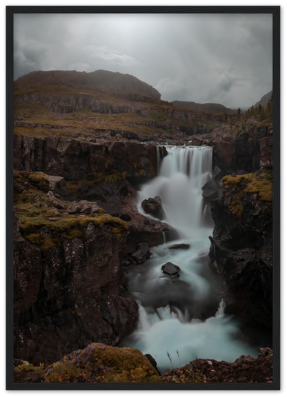 Iceland Waterfall - Sveinstekksfoss, Djupivogur - Norwegian landscape photography