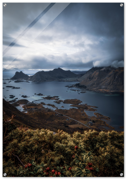 Lofoten Islands - View from Stamsundheia, Northern Norway - Norwegian landscape photography