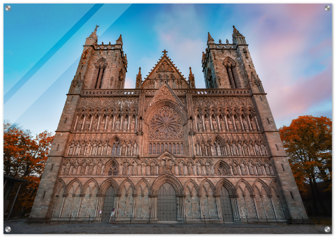 Nidaros Cathedral - Trondheim's Gothic Landmark, Norway - fine art photo print