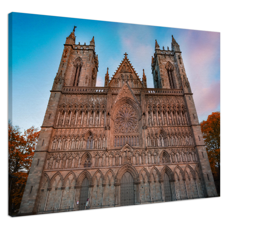 Nidaros Cathedral - Trondheim's Gothic Landmark, Norway - Norway wall art print