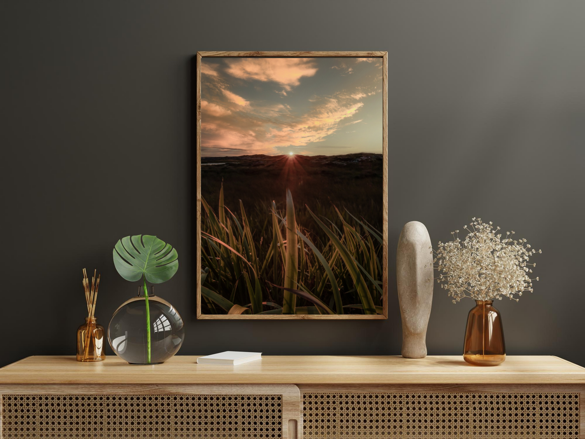 Sunset at Frøya - Final Seconds, Trøndelag, Norway - Norway wall art print