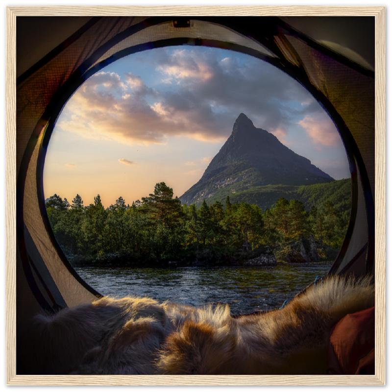 Morning in Innerdalen - Sunrise, Norway's Finest Mountain Valley - fine art photo print