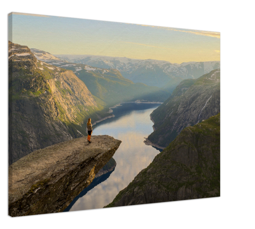 Trolltunga - The Troll's Tongue, Norway - Norway wall art print