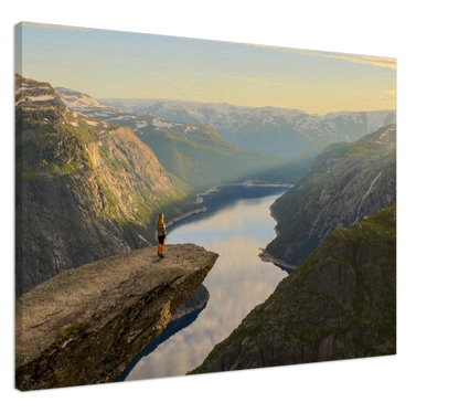 Trolltunga - The Troll's Tongue, Norway - Norway wall art print