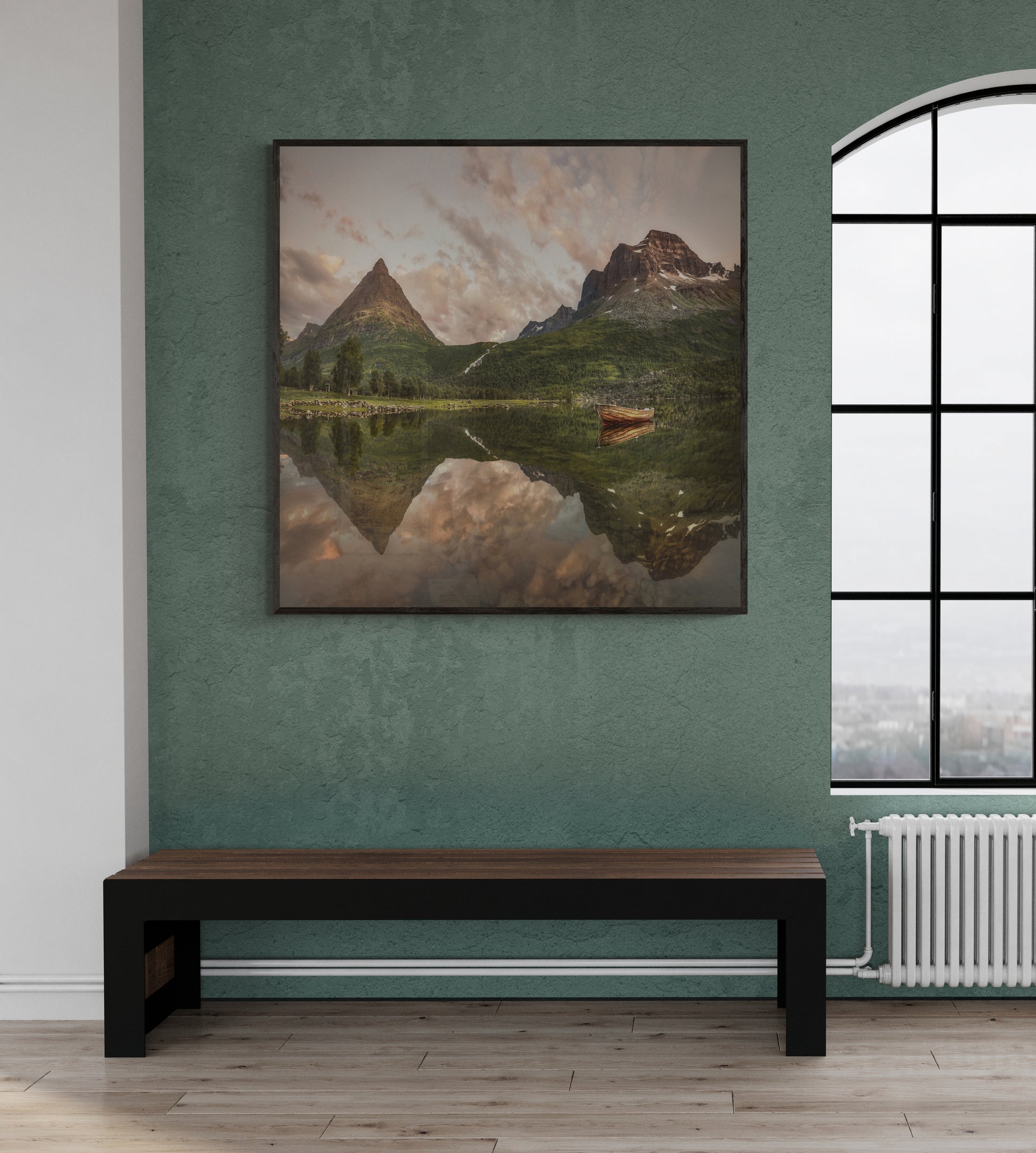 Still Water - Lake Reflection, Norway - fine art photo print