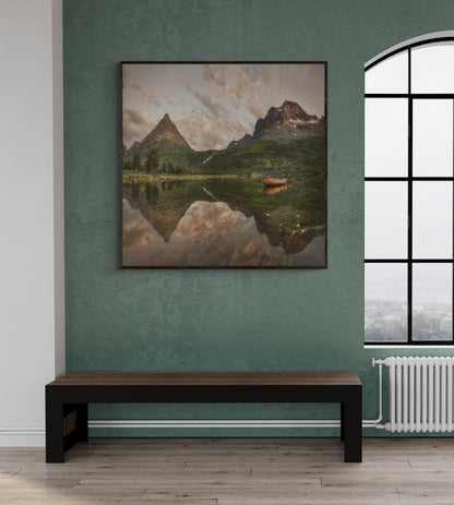Still Water - Lake Reflection, Norway - fine art photo print