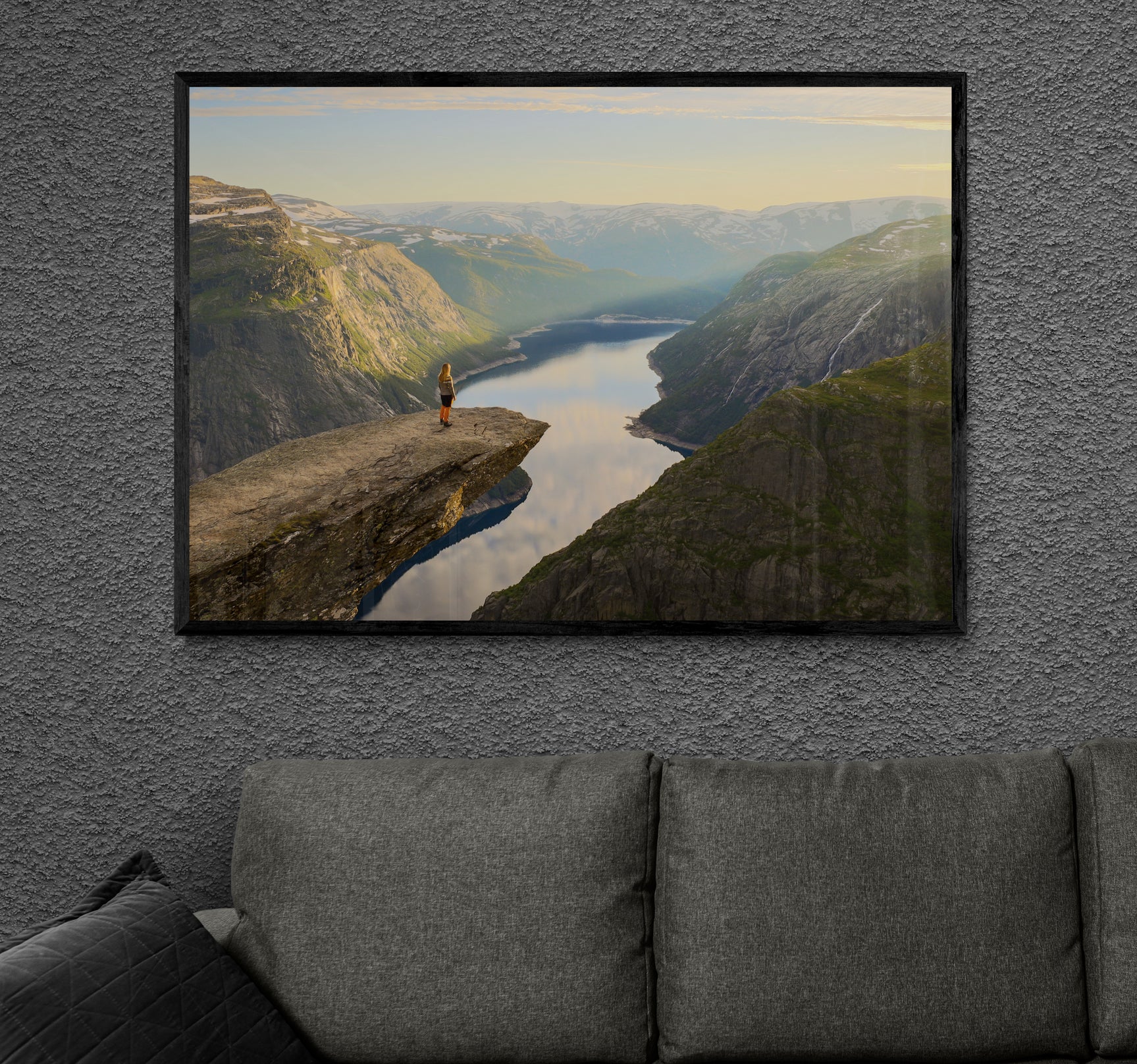 Trolltunga - The Troll's Tongue, Norway - Norway wall art print