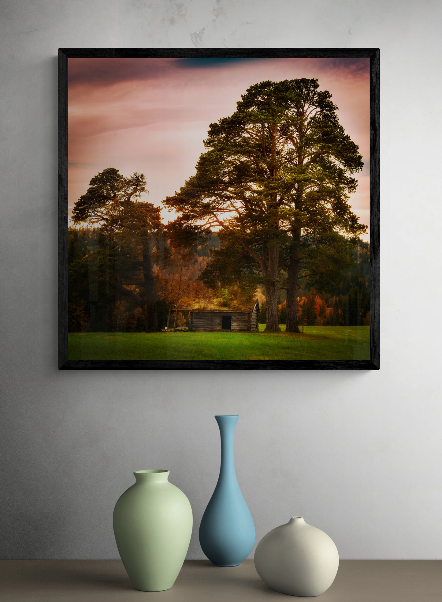 Høstbilde fra Budal, Trøndelag