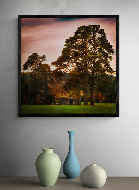 Høstbilde fra Budal, Trøndelag