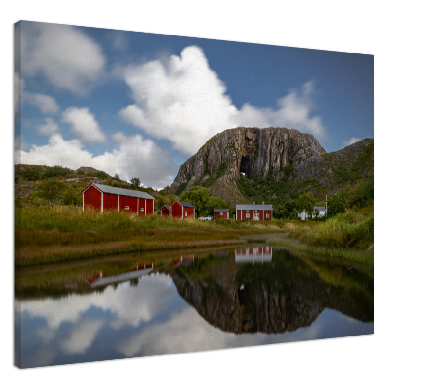 Torghatten - The Mountain with a Hole, Norway - Norway wall art print
