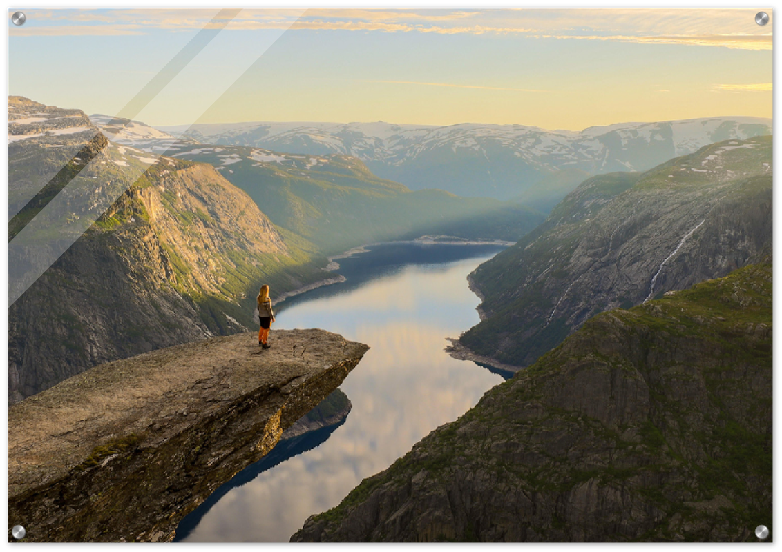 Trolltunga - The Troll's Tongue, Norway - fine art photo print