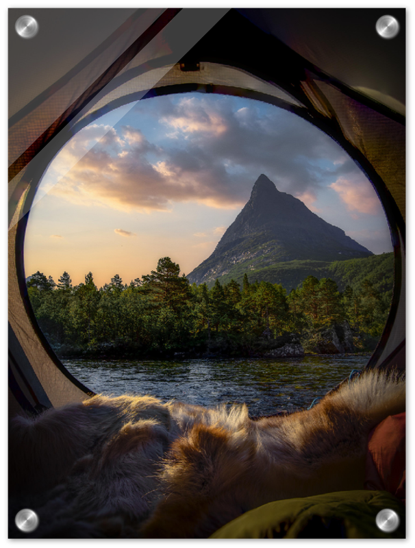 Morning in Innerdalen - Sunrise, Norway's Finest Mountain Valley - fine art photo print