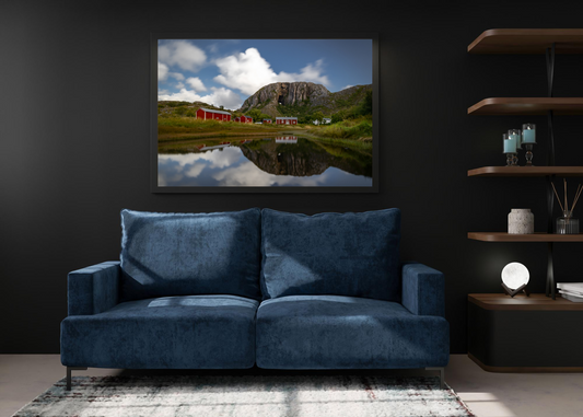 Torghatten - The Mountain with a Hole, Norway - Norway wall art print