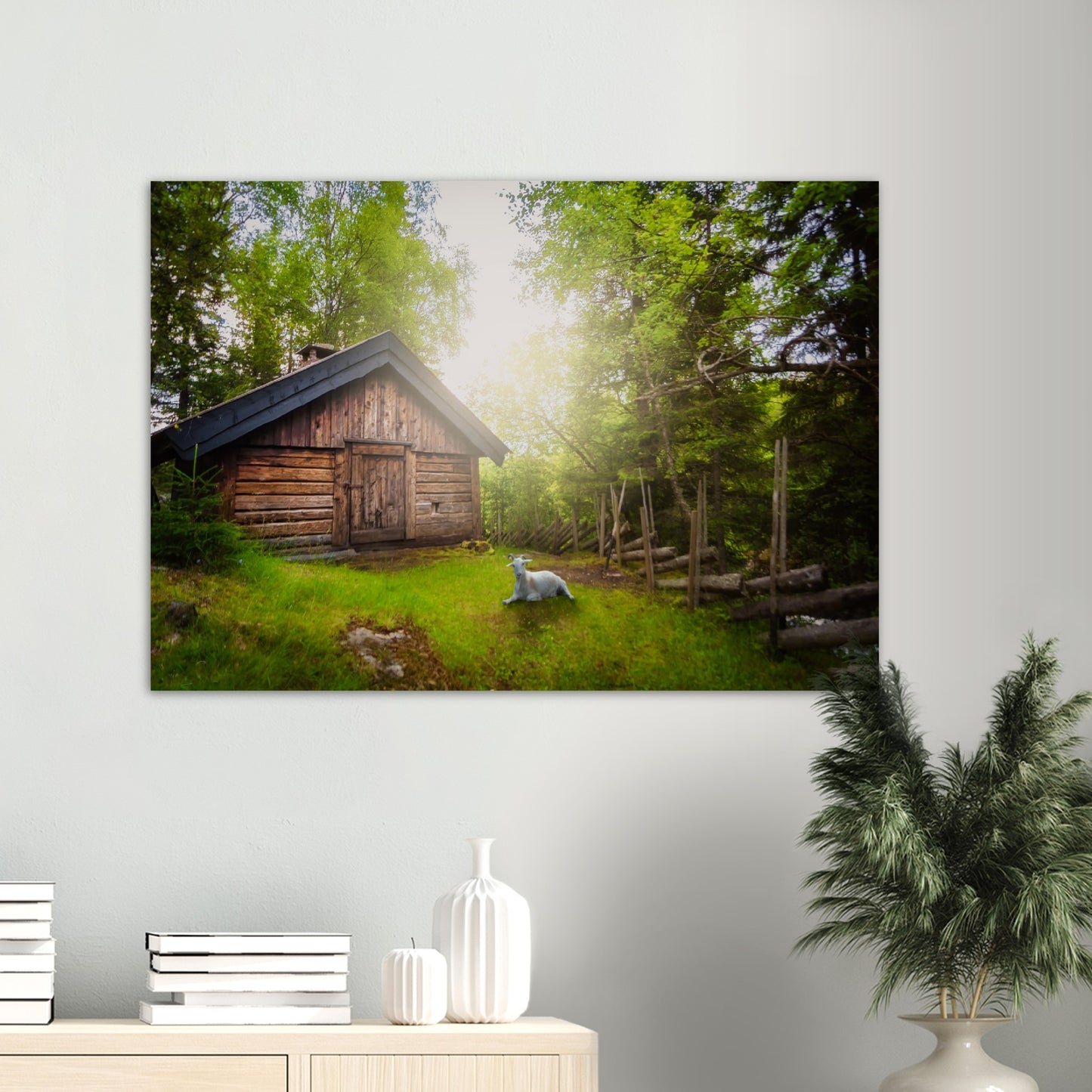 Blissful Summer - Old Ironworks, Mostadmarka, Norway - fine art photo print