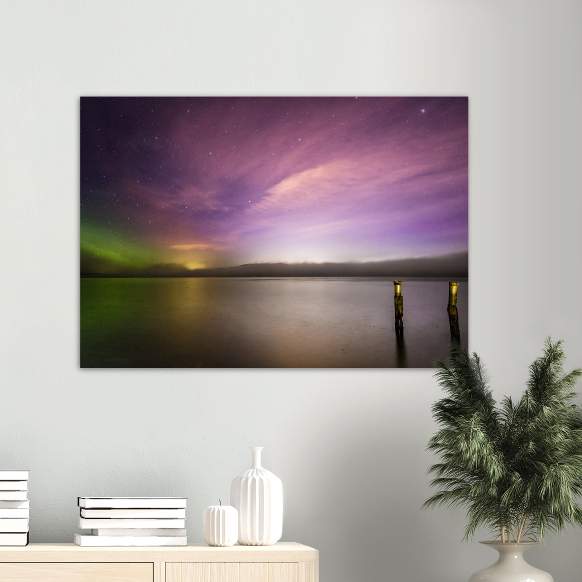 Northern Lights Over the Sea - Orkanger, Trøndelag - Norwegian landscape photography