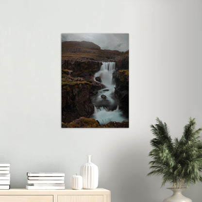 Iceland Waterfall - Sveinstekksfoss, Djupivogur - Norwegian landscape photography