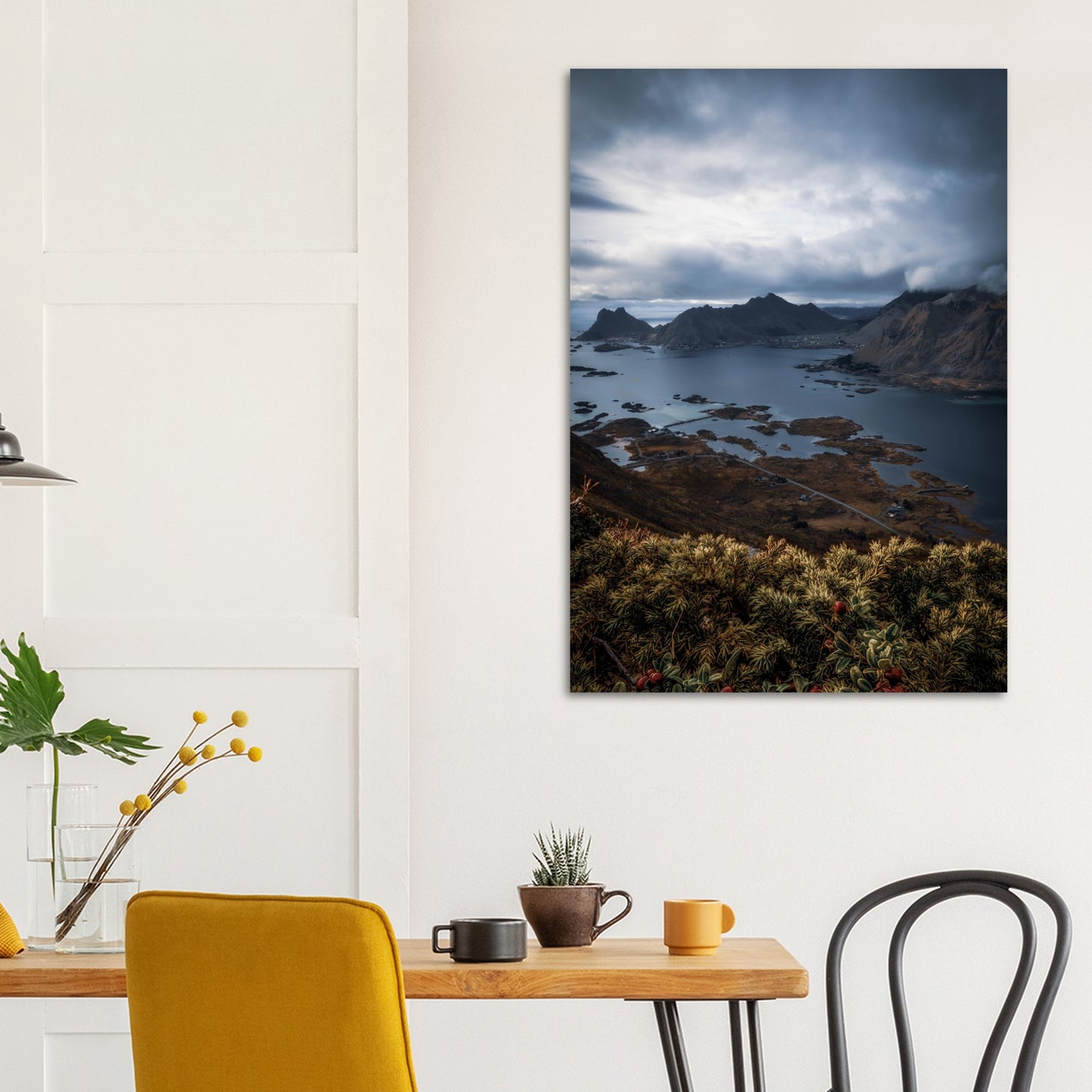 Lofoten Islands - View from Stamsundheia, Northern Norway - Norway wall art print
