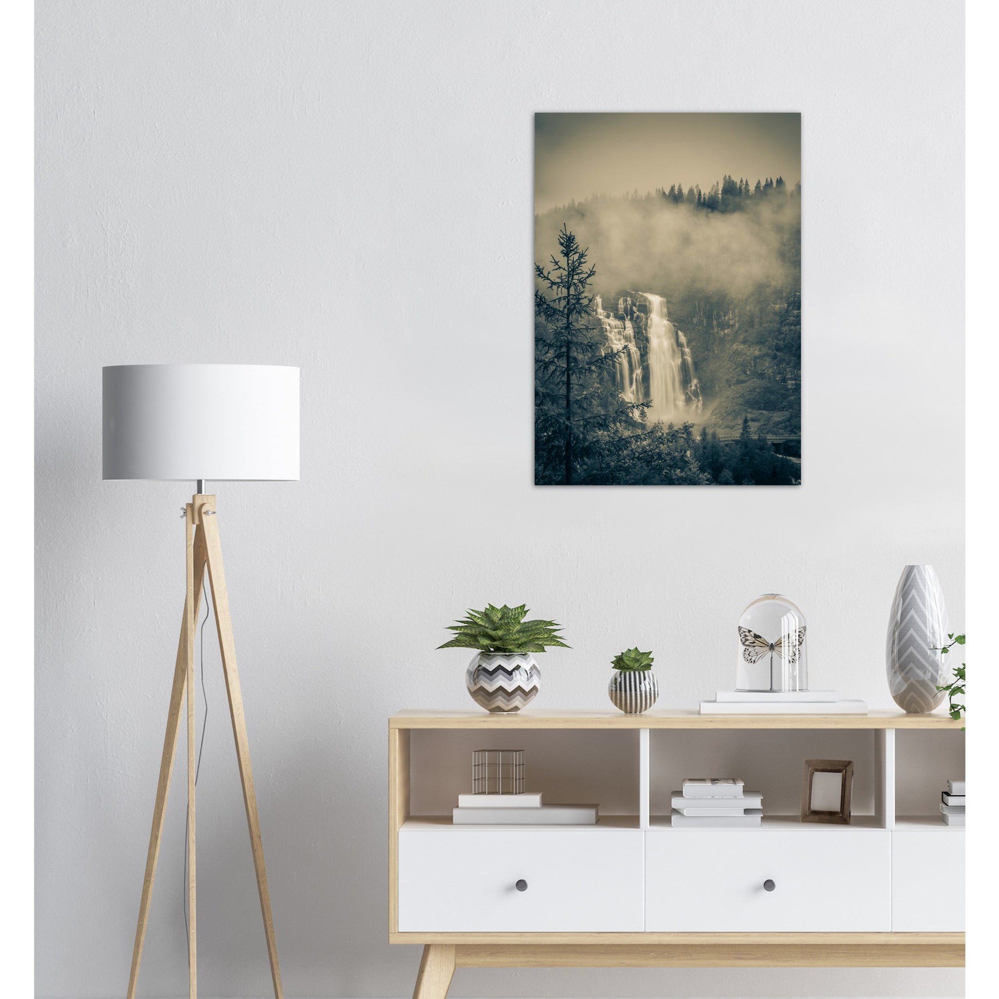 Skjervsfossen Waterfall - Voss, Western Norway - Norwegian landscape photography