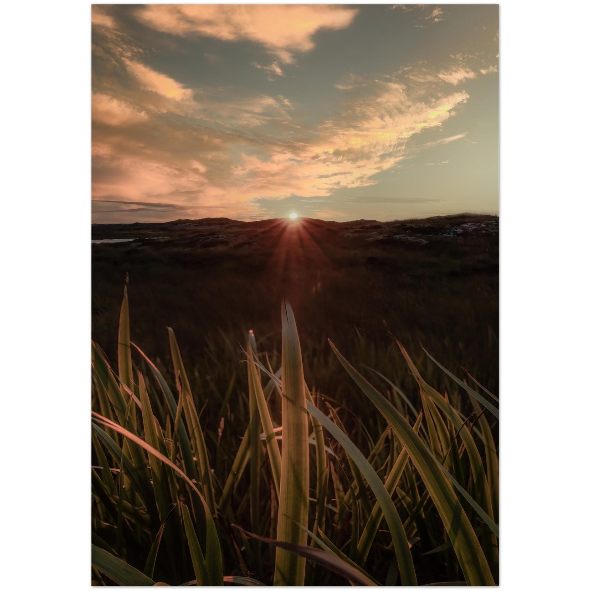 Sunset at Frøya - Final Seconds, Trøndelag, Norway - Norwegian landscape photography