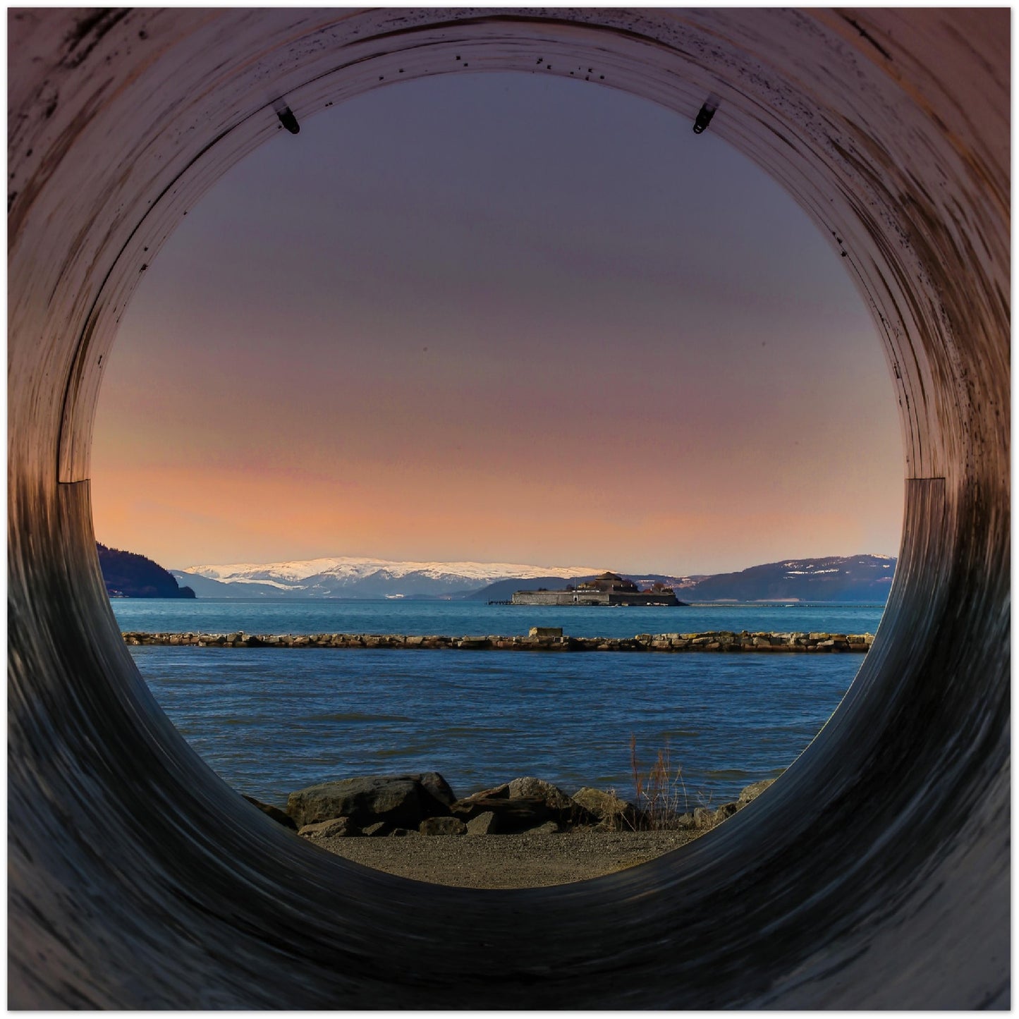 The Megaphone - Torghatten Rock Formation, Norway - Norway wall art print